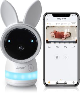 ARENTI 3MP/2K Wi-Fi Video Baby Monitor