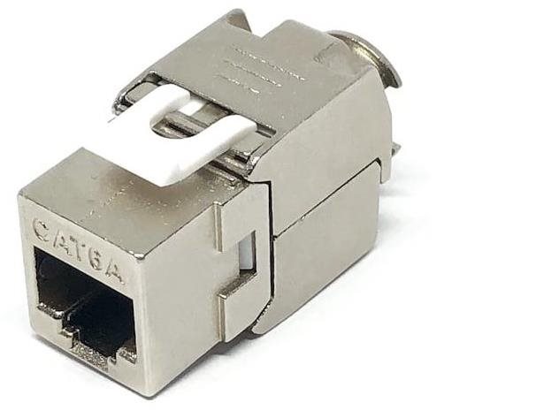 CTnet keystone FTP RJ45 cat.6A, samozářezový