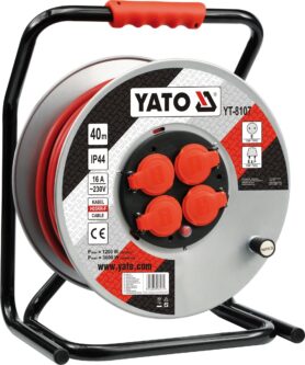 YATO Prodlužovák bubnový 40 m plast YT-8107