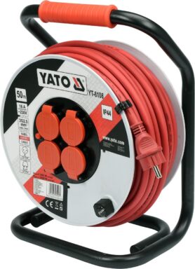 YATO Prodlužovák bubnový 50 m plast YT-8108