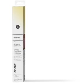 Cricut Iron-On UV color change 30x48cm (Pastel Yellow)