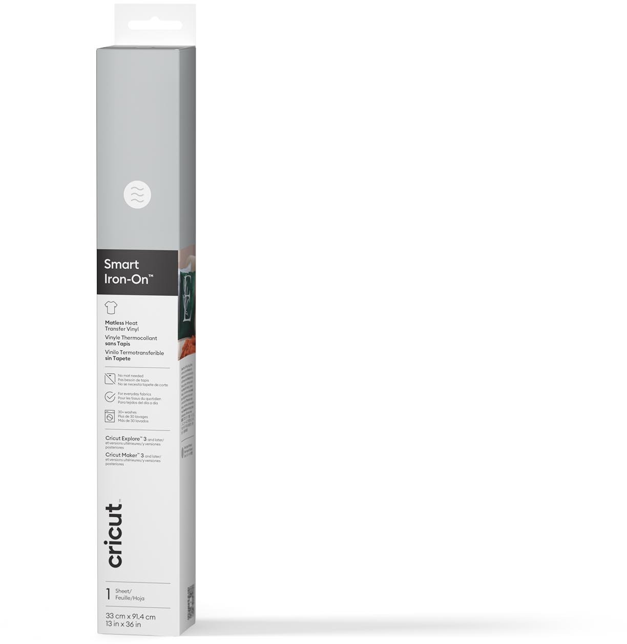 Cricut Smart Iron-On 33x91cm (Silver)