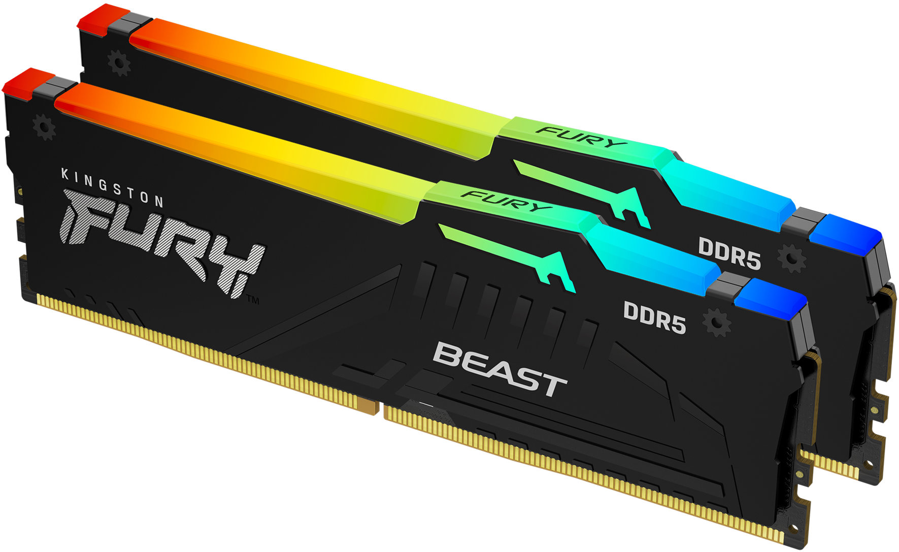 Kingston FURY 32GB KIT DDR5 6400MT/s CL32 Beast Black RGB