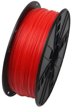 Gembird Filament ABS fluorescentní červená