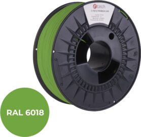 C-TECH filament PREMIUM LINE PETG zelenožlutá RAL6018