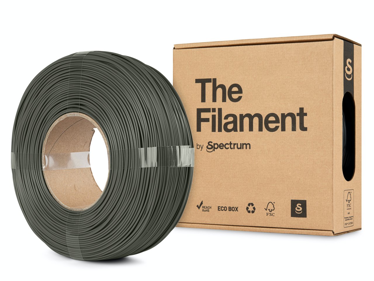 The Filament ReFill PLA HS 1.75mm Moss Grey 1kg