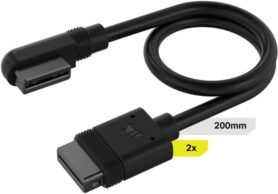CORSAIR iCUE LINK Slim 90° Cable 200mm