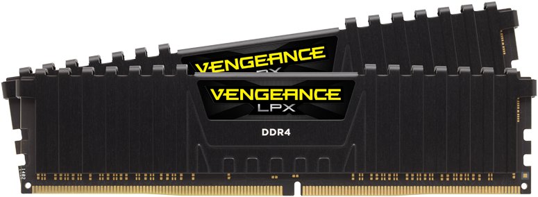 Corsair 16GB KIT DDR4 3200MHz CL16 Vengeance LPX Black