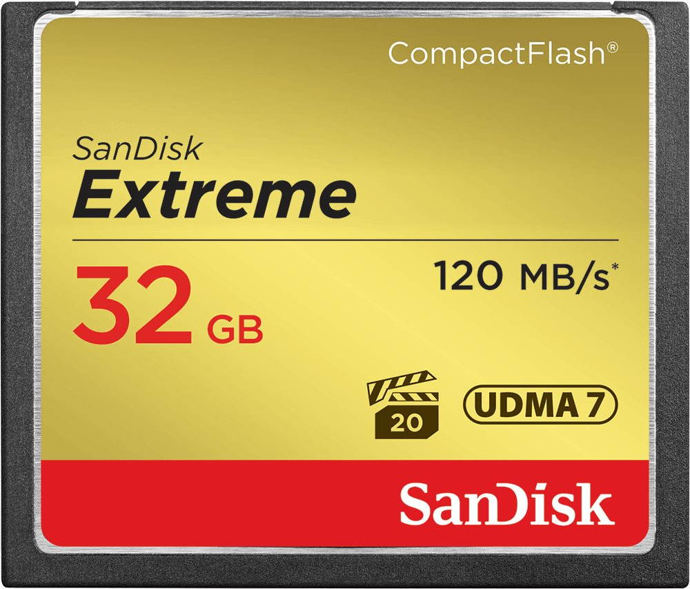 SANDISK Compact Flash 32GB Extreme