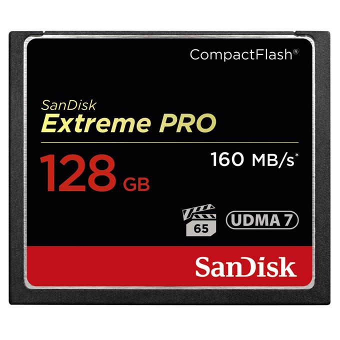 SANDISK Compact Flash 128GB Extreme Pro