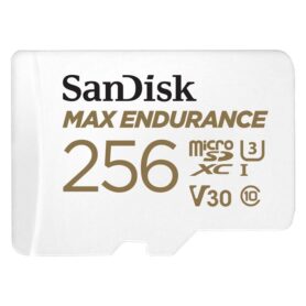 SANDISK MicroSDXC 256GB Max Endurance + SD adaptér
