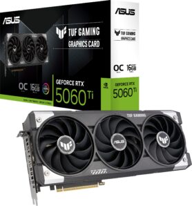 ASUS TUF GeForce RTX 5060 Ti O16G GAMING