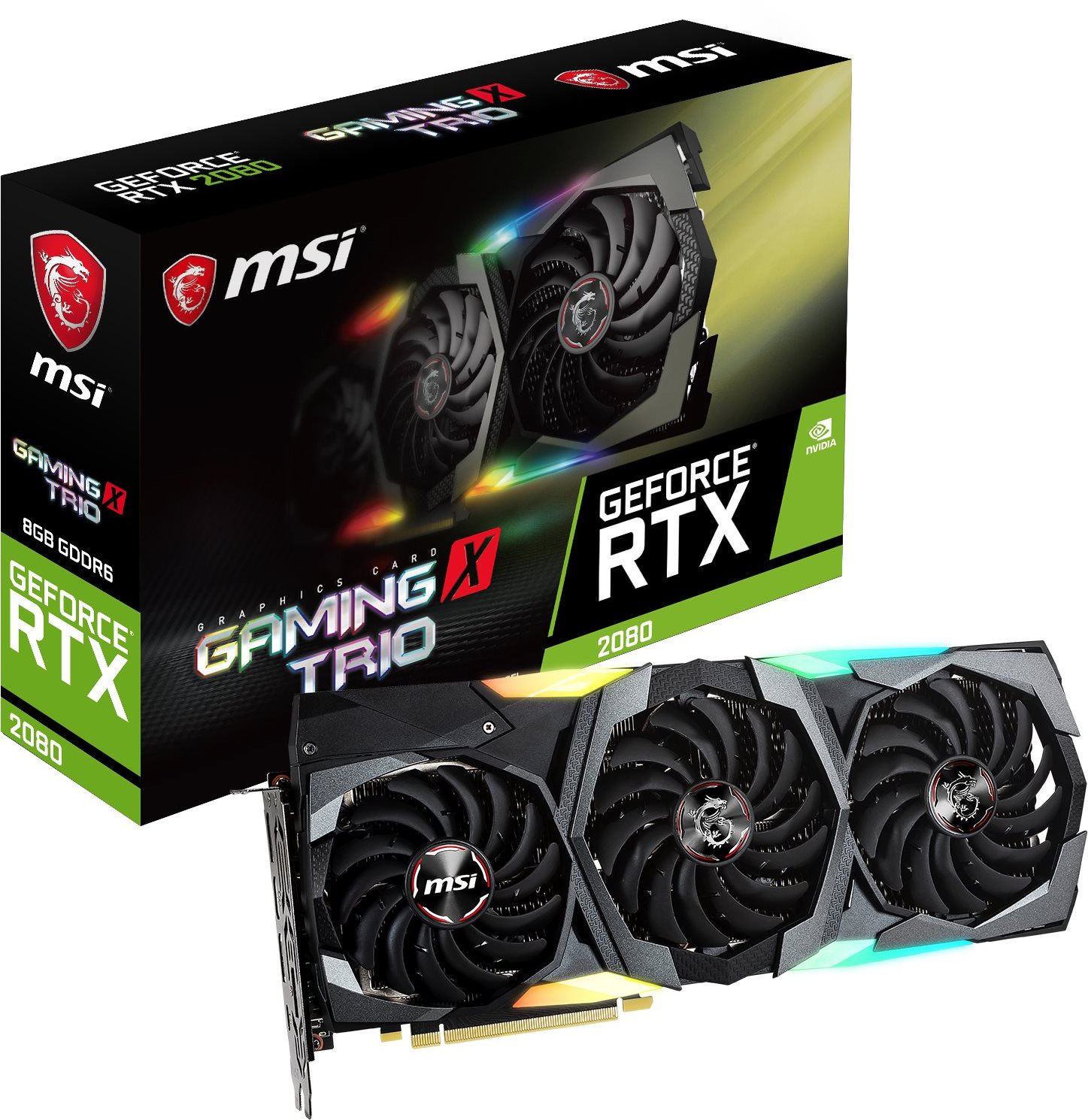 Repasované - MSI GeForce RTX 2080 GAMING X TRIO 8G