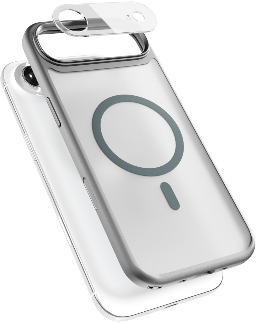 Epico HeroMatte Pro Mag+ kryt iPhone Air Qi2 & MagSafe kompatibilní - šedá