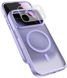 Epico HeroMatte Pro Mag+ kryt iPhone 17 Pro Qi2 & MagSafe kompatibilní - fialová