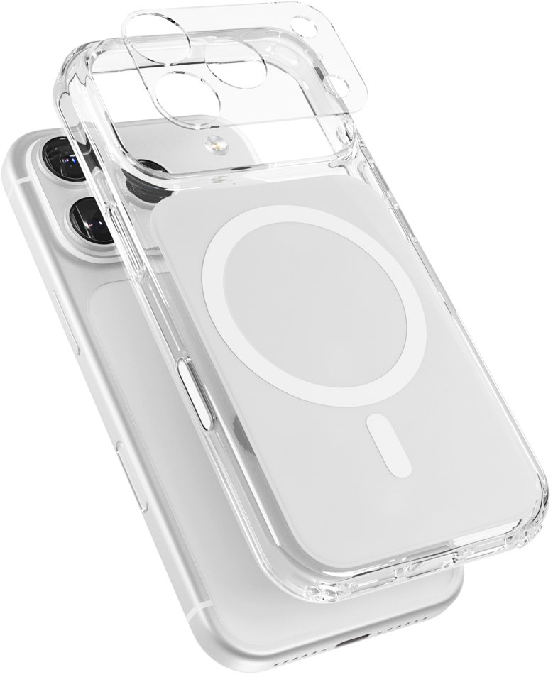 Epico Tile Mag+ kryt iPhone 17 Pro Qi2 & MagSafe kompatibilní - bílá