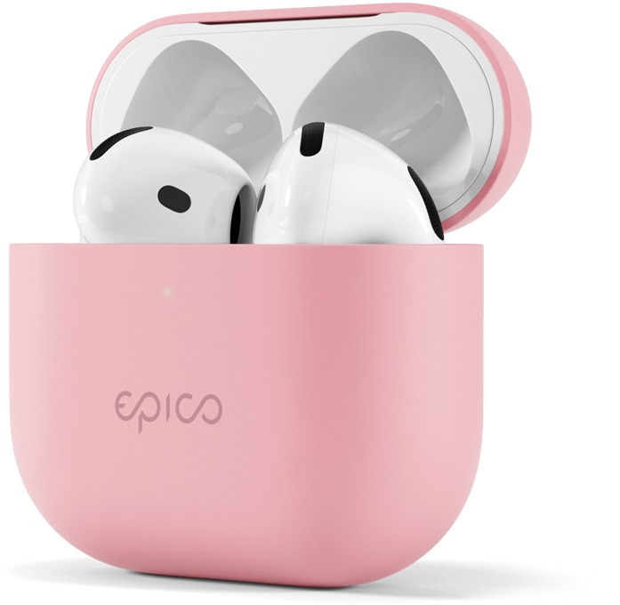 Epico Silicone Cover Airpods 4 - růžová