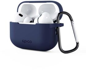 Epico Silicone Outdoor Cover Airpods 4 - tmavě modrá