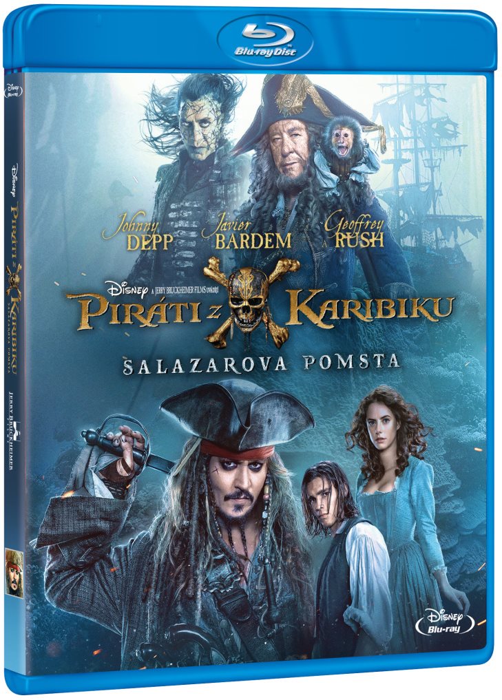 Piráti z Karibiku 5: Salazarova pomsta - Blu-ray