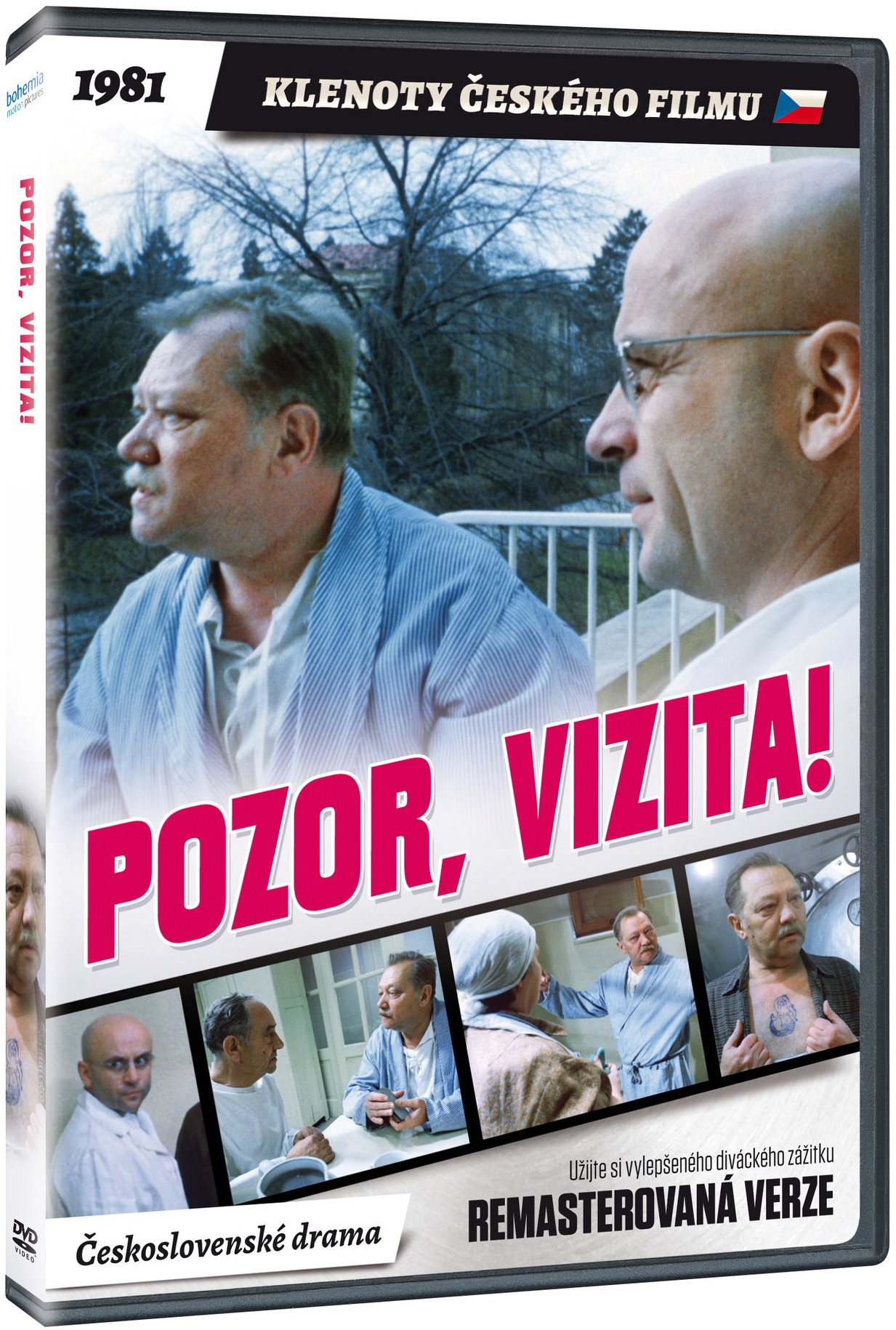 Pozor, vizita! - edice KLENOTY ČESKÉHO FILMU (remasterovaná verze) - DVD
