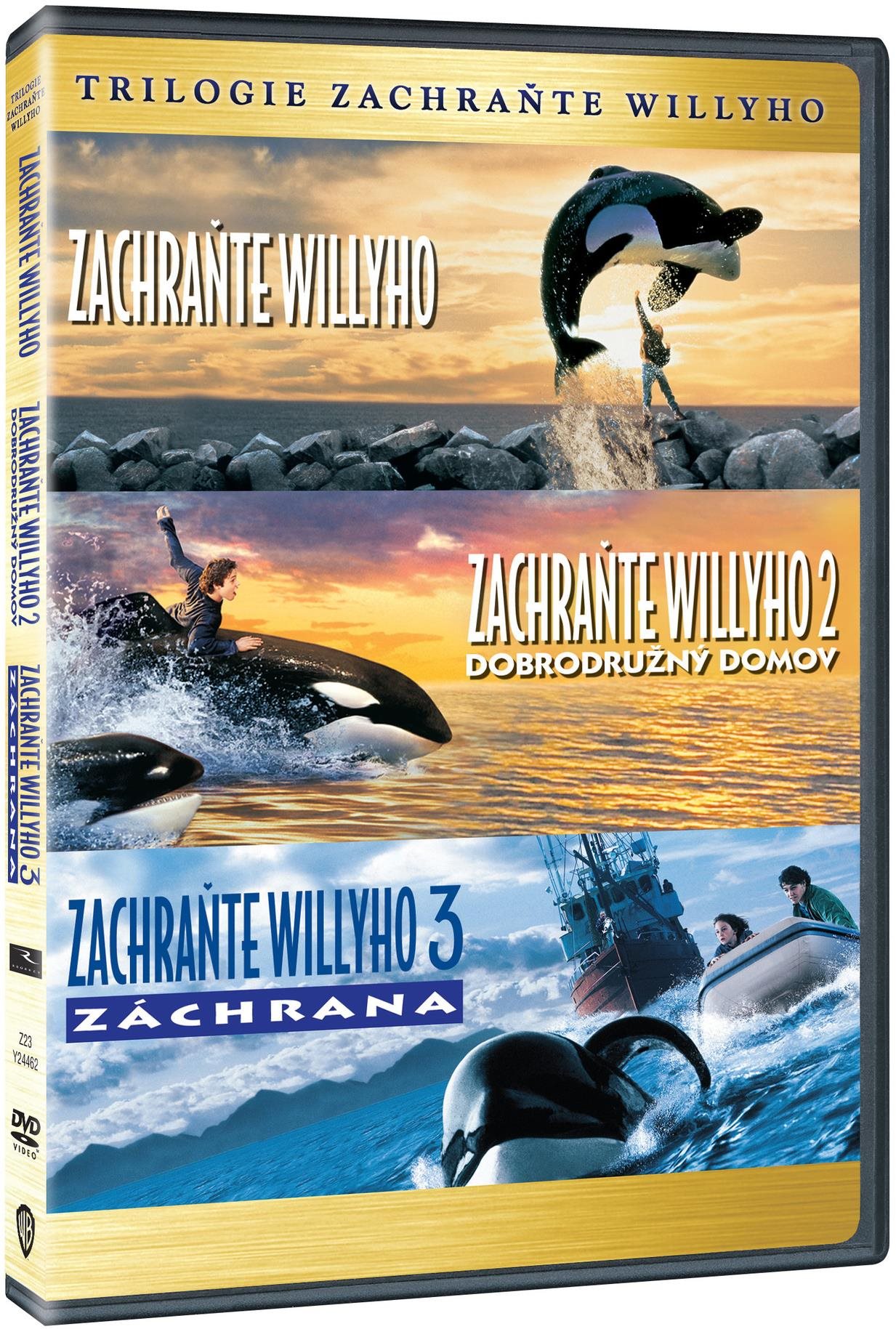 Zachraňte Willyho kolekce 3 DVD - DVD