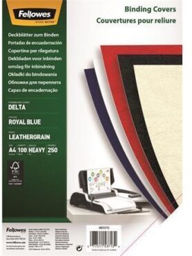 Fellowes Delta A4 zadní, modrý - balení 100 ks