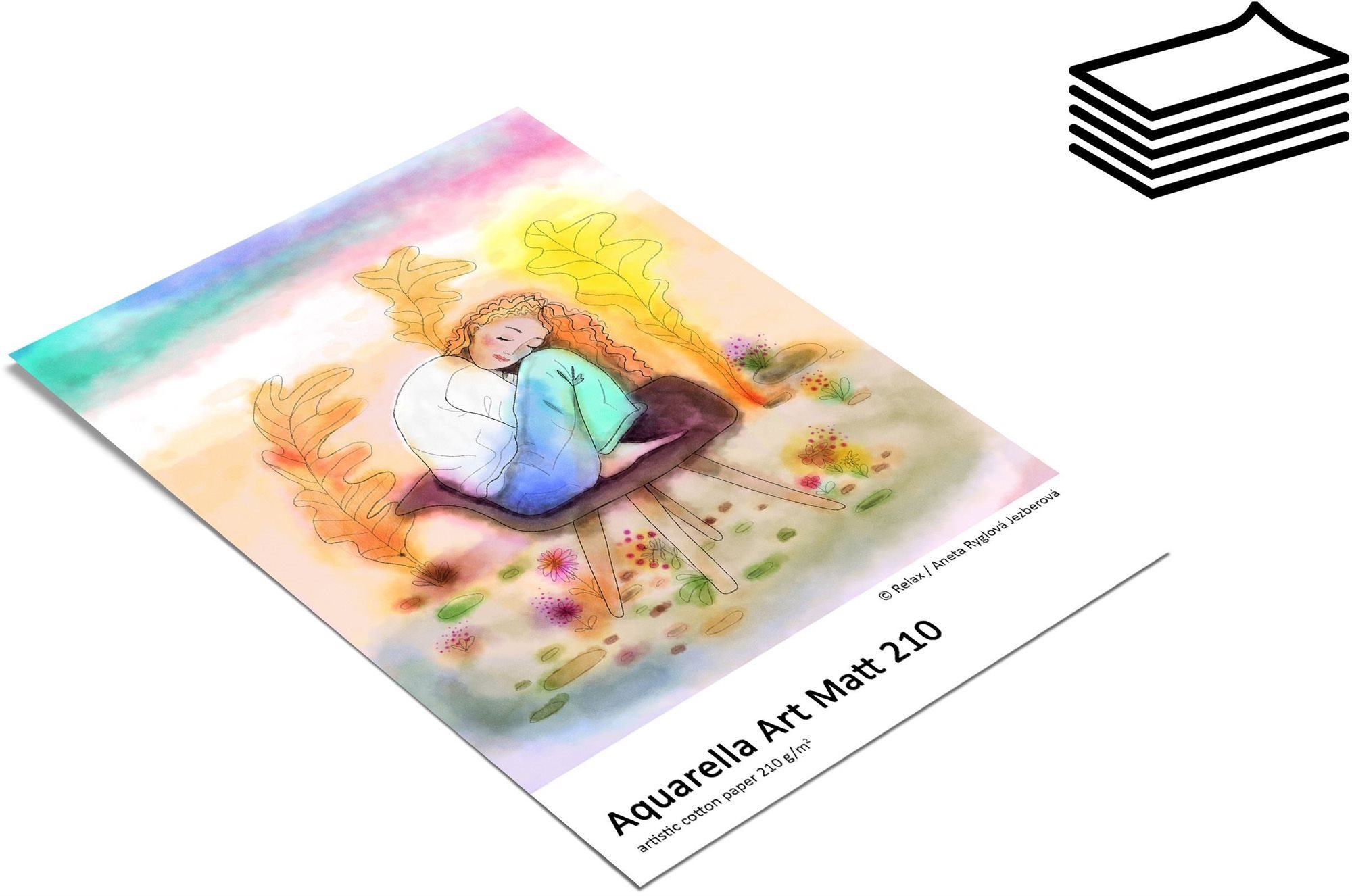 FOMEI Aquarella Art Matt 210 A4/50