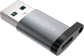 FIXED Link USB-C na USB-A 3.0 šedá