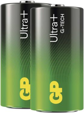 GP Alkalická baterie Ultra Plus C (LR14), 2 ks