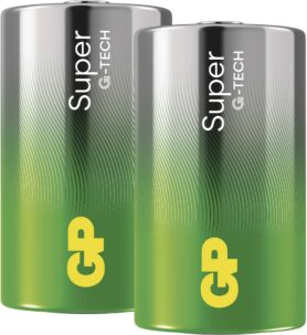 GP Alkalická baterie Super D (LR20), 2 ks