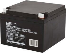 EMOS Bezúdržbový olověný akumulátor 12 V/26 Ah L2