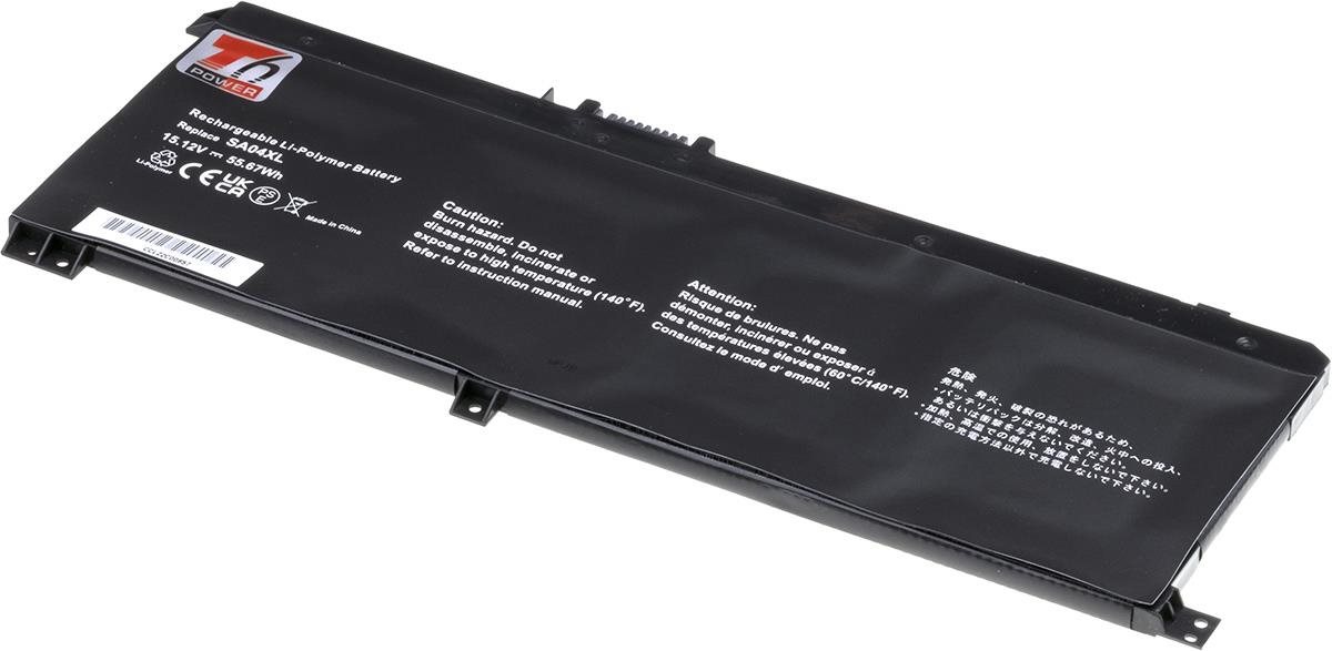 T6 Power pro HP Envy 15-dr0500 x360 serie, Li-Poly, 3680 mAh (55,6 Wh), 15,12 V