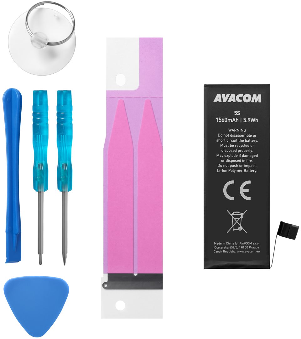 Avacom pro Apple iPhone 5s / 5c, Li-Ion 3.8V 1560mAh (náhrada 616-0718)