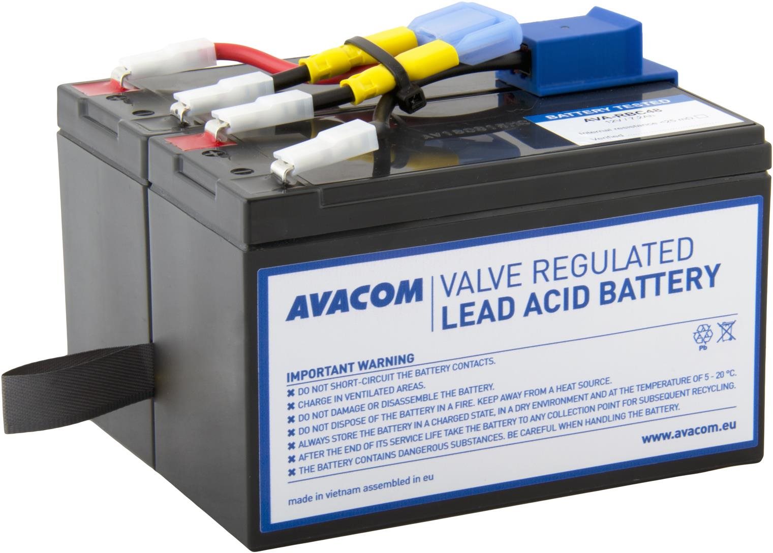Avacom náhrada za RBC48 - baterie pro UPS