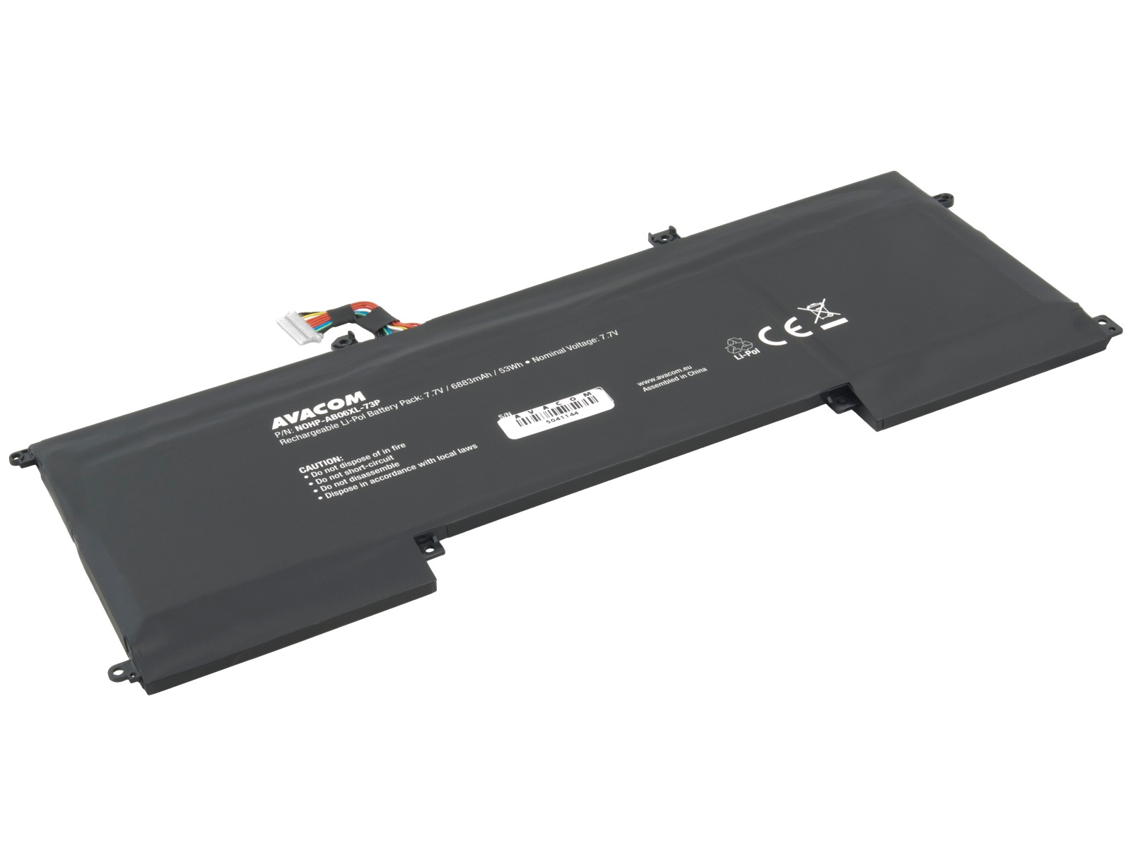 AVACOM AB06XL pro HP Envy 13-ad series Li-Pol 7,7V 6883mAh 53Wh
