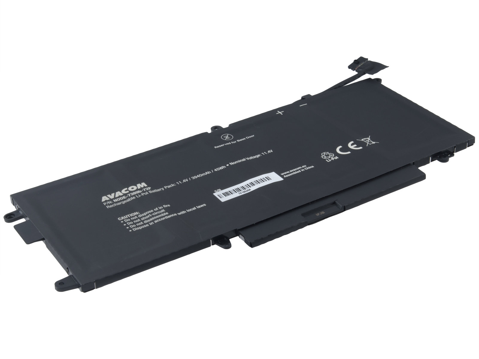 AVACOM pro Dell Latitude 7389, 7390 2-in-1 Li-Pol 11,4V 3940mAh 45Wh