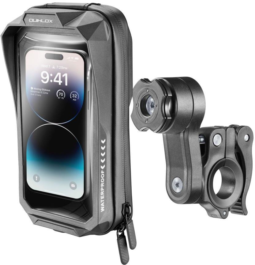 Interphone QUIKLOX Waterproof max. 7" úchyt na řídítka