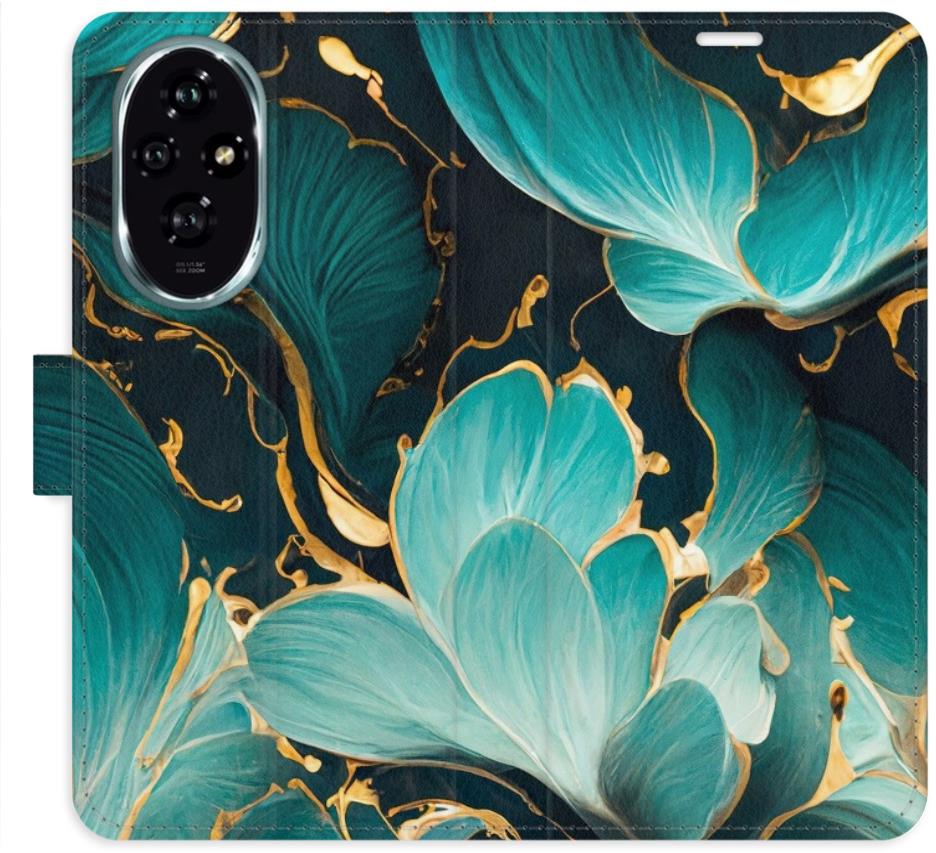 iSaprio Flip pouzdro Blue Flowers 02 pro Honor 200