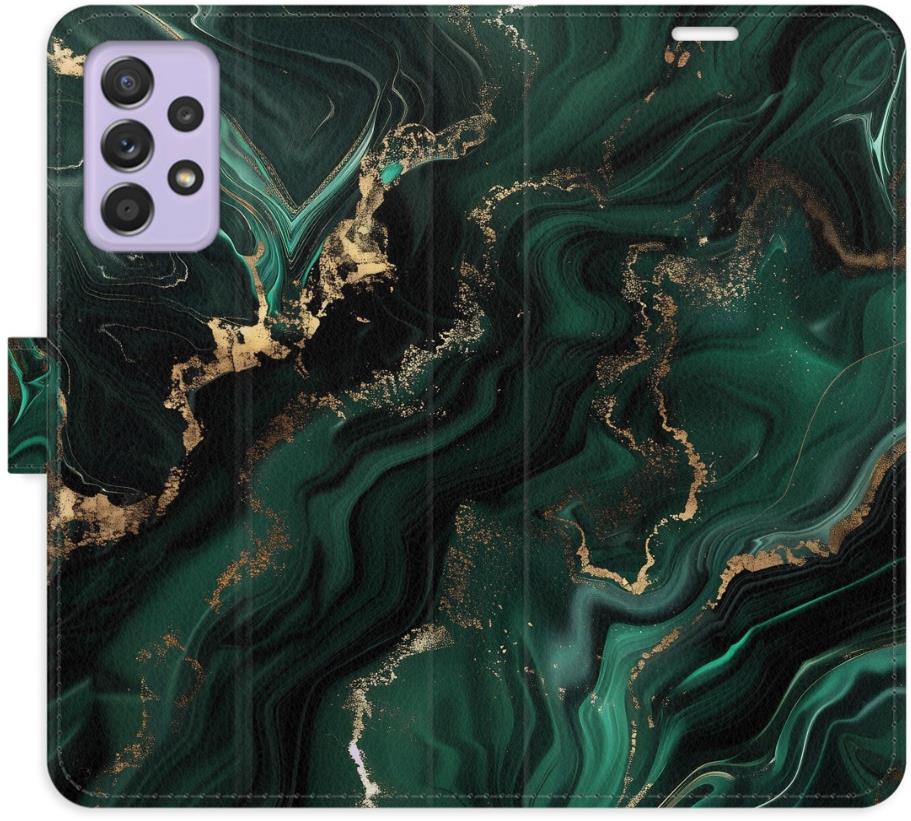 iSaprio Flip pouzdro Emerald 02 pro Samsung Galaxy A52 / A52 5G / A52s