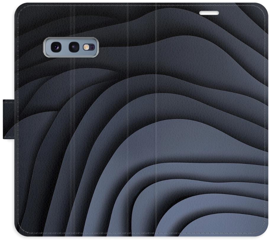 iSaprio Flip pouzdro Dark Waves pro Samsung Galaxy S10e