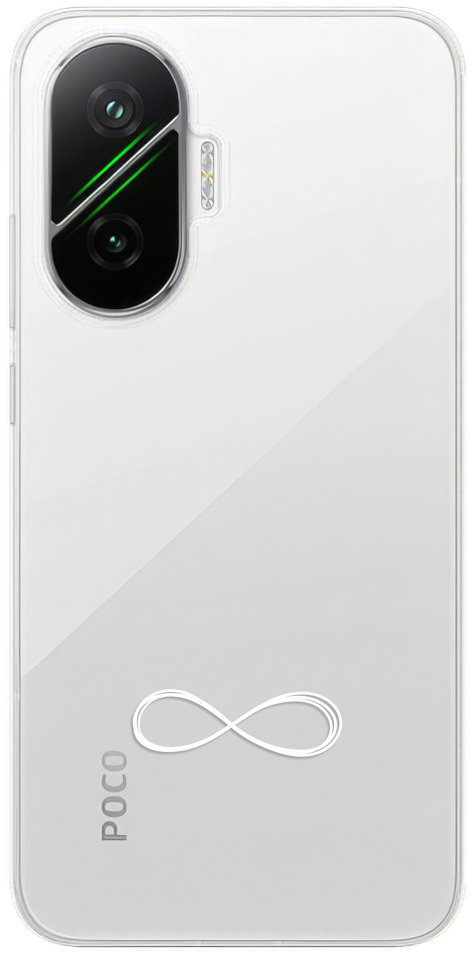 iSaprio Čiré pouzdro - Infinity pro Poco F7