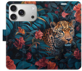 iSaprio Flip pouzdro Flower Jaguar 02 pro iPhone 17 Pro