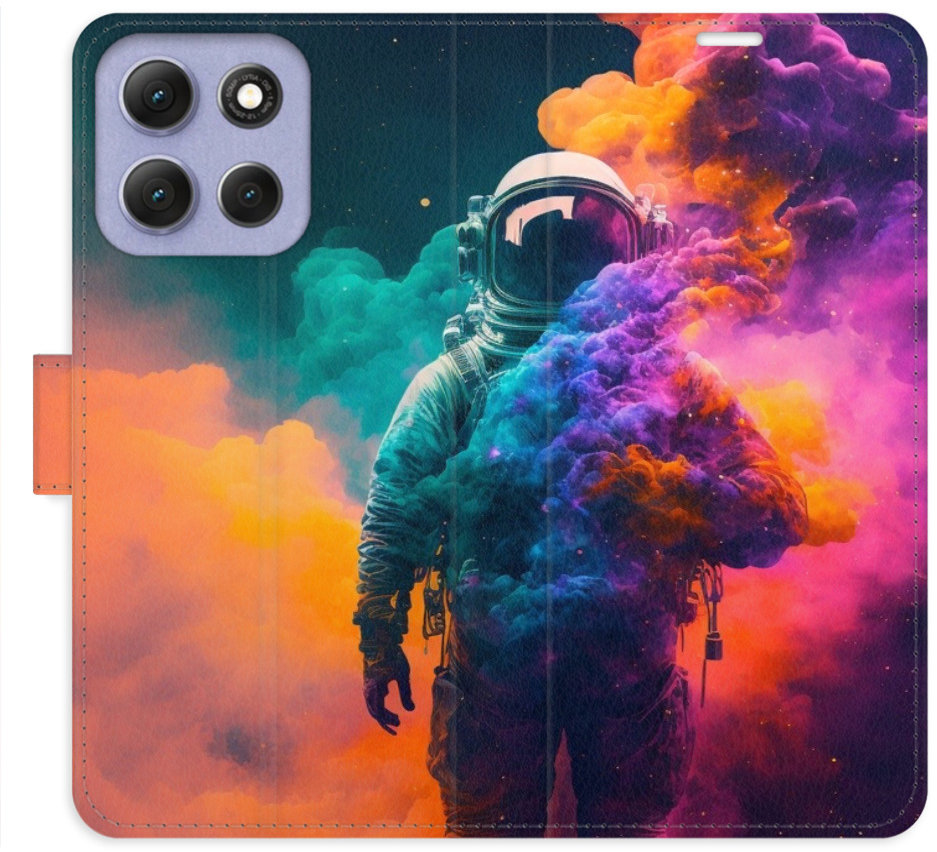 iSaprio Flip pouzdro Astronaut in Colours 02 pro Motorola Moto G86 5G