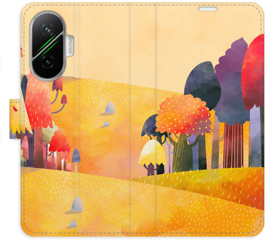iSaprio Flip pouzdro Autumn Forest pro Poco F7