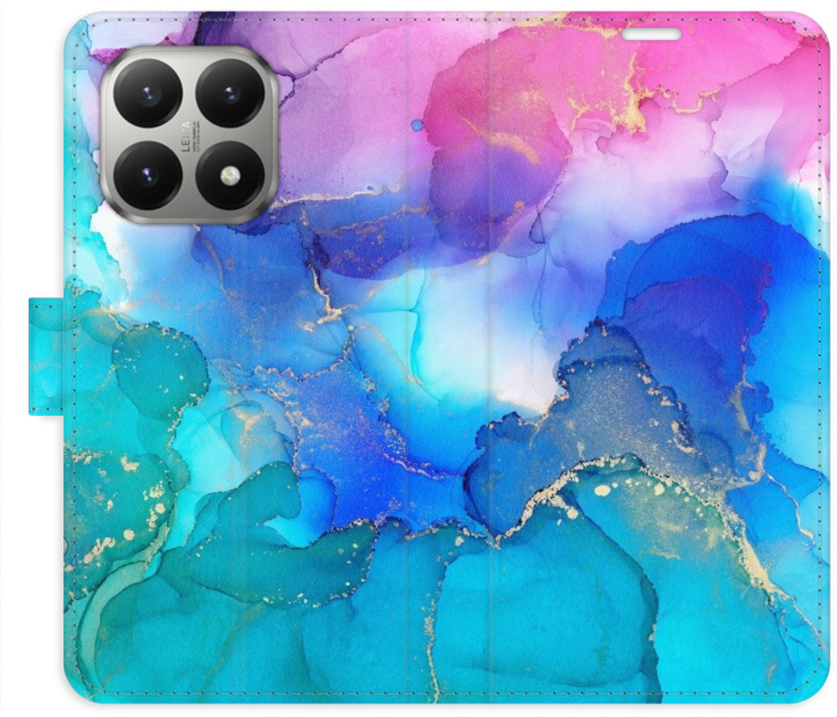 iSaprio Flip pouzdro BluePink Paint pro Xiaomi 15T