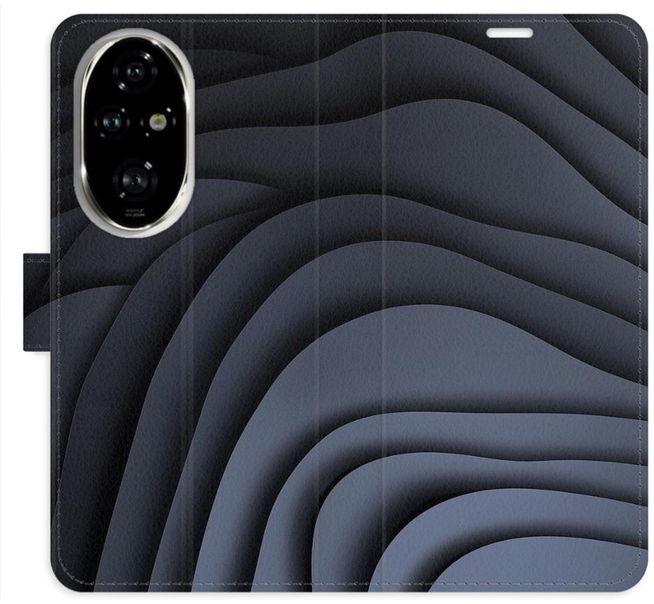 iSaprio Flip pouzdro Dark Waves pro Honor 200 Pro
