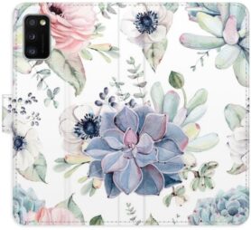 iSaprio flip pouzdro Succulents pro Samsung Galaxy A41