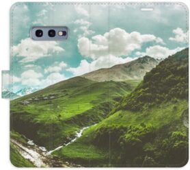 iSaprio flip pouzdro Mountain Valley pro Samsung Galaxy S10e