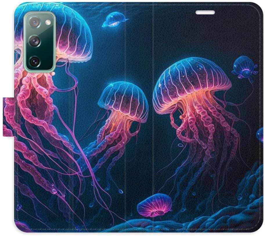 iSaprio flip pouzdro Jellyfish pro Samsung Galaxy S20 FE