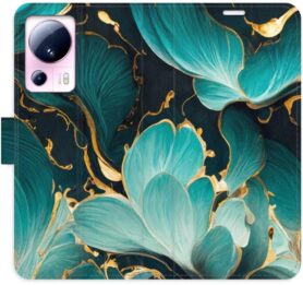 iSaprio flip pouzdro Blue Flowers 02 pro Xiaomi 13 Lite